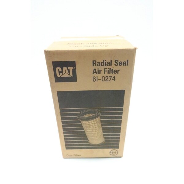 Caterpillar Radial Seal Air Filter Heavy Equipment 6I0274 Zoro